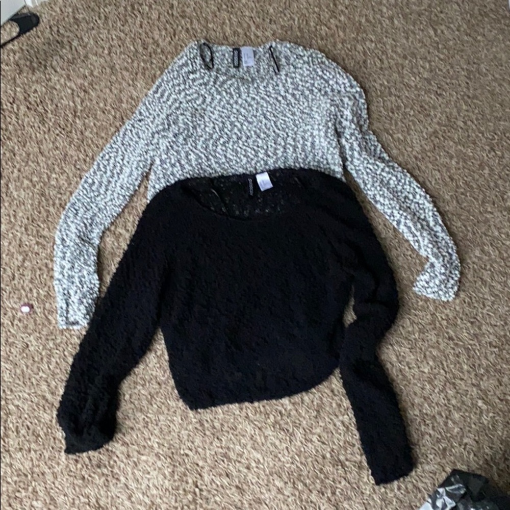Cropped sweaters